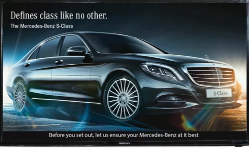 32 Inch Commercial Display for Automobile Industry