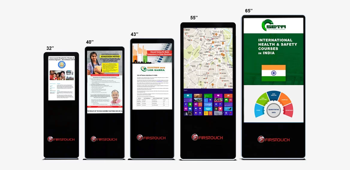 24 Inch Commercial Display in India for Retail Design, Exhibition Design and Digital Solutions